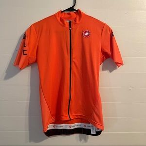 Orange Castelli Cycling Jersey